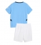 Manchester City Thuis tenue Kids 2024-25 Korte Mouwen (+ broek)