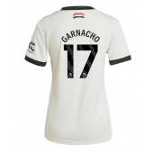 Manchester United Alejandro Garnacho #17 Derde tenue Dames 2024-25 Korte Mouwen