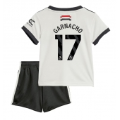 Manchester United Alejandro Garnacho #17 Derde tenue Kids 2024-25 Korte Mouwen (+ broek)