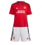 Manchester United Alejandro Garnacho #17 Thuis tenue Kids 2023-24 Korte Mouwen (+ broek)