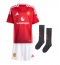 Manchester United Alejandro Garnacho #17 Thuis tenue Kids 2024-25 Korte Mouwen (+ broek)