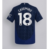 Manchester United Casemiro #18 Uit tenue 2024-25 Korte Mouwen