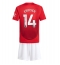 Manchester United Christian Eriksen #14 Thuis tenue Kids 2024-25 Korte Mouwen (+ broek)