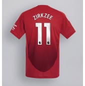 Manchester United Joshua Zirkzee #11 Thuis tenue 2024-25 Korte Mouwen