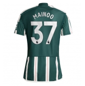 Manchester United Kobbie Mainoo #37 Uit tenue 2023-24 Korte Mouwen