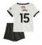 Manchester United Leny Yoro #15 Derde tenue Kids 2024-25 Korte Mouwen (+ broek)