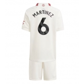 Manchester United Lisandro Martinez #6 Derde tenue Kids 2023-24 Korte Mouwen (+ broek)