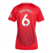 Manchester United Lisandro Martinez #6 Thuis tenue Dames 2024-25 Korte Mouwen