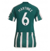 Manchester United Lisandro Martinez #6 Uit tenue Dames 2023-24 Korte Mouwen