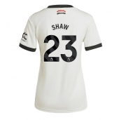 Manchester United Luke Shaw #23 Derde tenue Dames 2024-25 Korte Mouwen