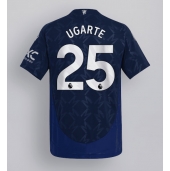 Manchester United Manuel Ugarte #25 Uit tenue 2024-25 Korte Mouwen