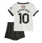 Manchester United Marcus Rashford #10 Derde tenue Kids 2024-25 Korte Mouwen (+ broek)