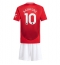 Manchester United Marcus Rashford #10 Thuis tenue Kids 2024-25 Korte Mouwen (+ broek)