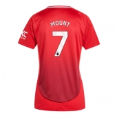 Manchester United Mason Mount #7 Thuis tenue Dames 2024-25 Korte Mouwen