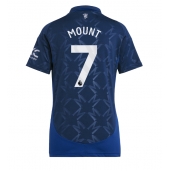 Manchester United Mason Mount #7 Uit tenue Dames 2024-25 Korte Mouwen