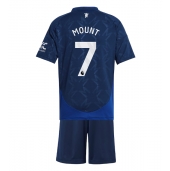 Manchester United Mason Mount #7 Uit tenue Kids 2024-25 Korte Mouwen (+ broek)