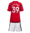 Manchester United Scott McTominay #39 Thuis tenue Kids 2023-24 Korte Mouwen (+ broek)