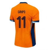 Nederland Cody Gakpo #11 Thuis tenue EK 2024 Korte Mouwen