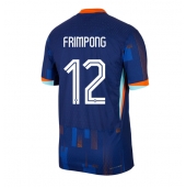 Nederland Jeremie Frimpong #12 Uit tenue EK 2024 Korte Mouwen