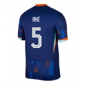 Nederland Nathan Ake #5 Uit tenue EK 2024 Korte Mouwen