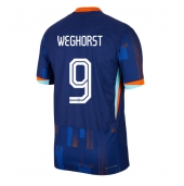 Nederland Wout Weghorst #9 Uit tenue EK 2024 Korte Mouwen