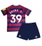 Newcastle United Bruno Guimaraes #39 Uit tenue Kids 2024-25 Korte Mouwen (+ broek)