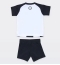 Newcastle United Thuis tenue Kids 2024-25 Korte Mouwen (+ broek)