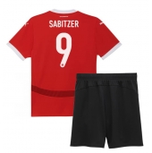 Oostenrijk Marcel Sabitzer #9 Thuis tenue Kids EK 2024 Korte Mouwen (+ broek)