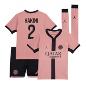 Paris Saint-Germain Achraf Hakimi #2 Derde tenue Kids 2024-25 Korte Mouwen (+ broek)