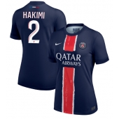 Paris Saint-Germain Achraf Hakimi #2 Thuis tenue Dames 2024-25 Korte Mouwen