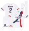 Paris Saint-Germain Achraf Hakimi #2 Uit tenue Kids 2024-25 Korte Mouwen (+ broek)