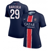 Paris Saint-Germain Bradley Barcola #29 Thuis tenue Dames 2024-25 Korte Mouwen