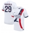 Paris Saint-Germain Bradley Barcola #29 Uit tenue 2024-25 Korte Mouwen