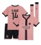 Paris Saint-Germain Desire Doue #14 Derde tenue Kids 2024-25 Korte Mouwen (+ broek)