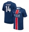 Paris Saint-Germain Desire Doue #14 Thuis tenue 2024-25 Korte Mouwen