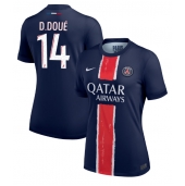 Paris Saint-Germain Desire Doue #14 Thuis tenue Dames 2024-25 Korte Mouwen