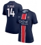 Paris Saint-Germain Desire Doue #14 Thuis tenue Dames 2024-25 Korte Mouwen