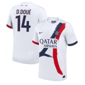 Paris Saint-Germain Desire Doue #14 Uit tenue 2024-25 Korte Mouwen