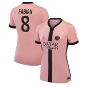 Paris Saint-Germain Fabian Ruiz #8 Derde tenue Dames 2024-25 Korte Mouwen