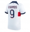 Paris Saint-Germain Goncalo Ramos #9 Uit tenue 2023-24 Korte Mouwen