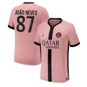 Paris Saint-Germain Joao Neves #87 Derde tenue 2024-25 Korte Mouwen