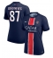 Paris Saint-Germain Joao Neves #87 Thuis tenue Dames 2024-25 Korte Mouwen