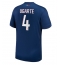 Paris Saint-Germain Manuel Ugarte #4 Thuis tenue 2024-25 Korte Mouwen