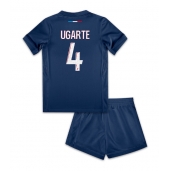 Paris Saint-Germain Manuel Ugarte #4 Thuis tenue Kids 2024-25 Korte Mouwen (+ broek)