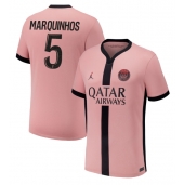 Paris Saint-Germain Marquinhos #5 Derde tenue 2024-25 Korte Mouwen