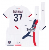 Paris Saint-Germain Milan Skriniar #37 Uit tenue Kids 2024-25 Korte Mouwen (+ broek)