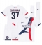 Paris Saint-Germain Milan Skriniar #37 Uit tenue Kids 2024-25 Korte Mouwen (+ broek)