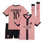 Paris Saint-Germain Ousmane Dembele #10 Derde tenue Kids 2024-25 Korte Mouwen (+ broek)