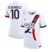 Paris Saint-Germain Ousmane Dembele #10 Uit tenue Dames 2024-25 Korte Mouwen