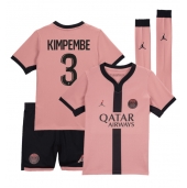 Paris Saint-Germain Presnel Kimpembe #3 Derde tenue Kids 2024-25 Korte Mouwen (+ broek)